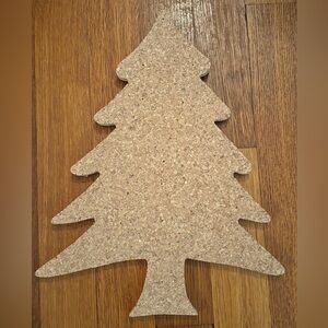Christmas Tree Cork Board